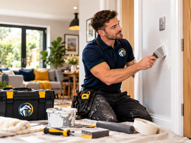 Carpentry and furniture fitting in a bright Watford home